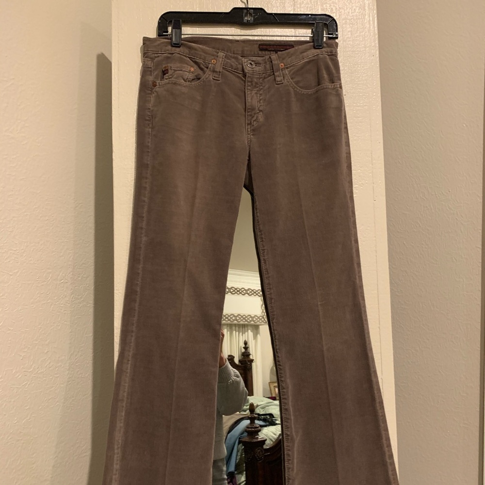 AG Taupe Angel cord jeans